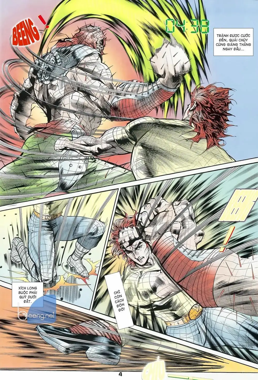 Truyện Tranh Long Hổ 5 Thế trang 8