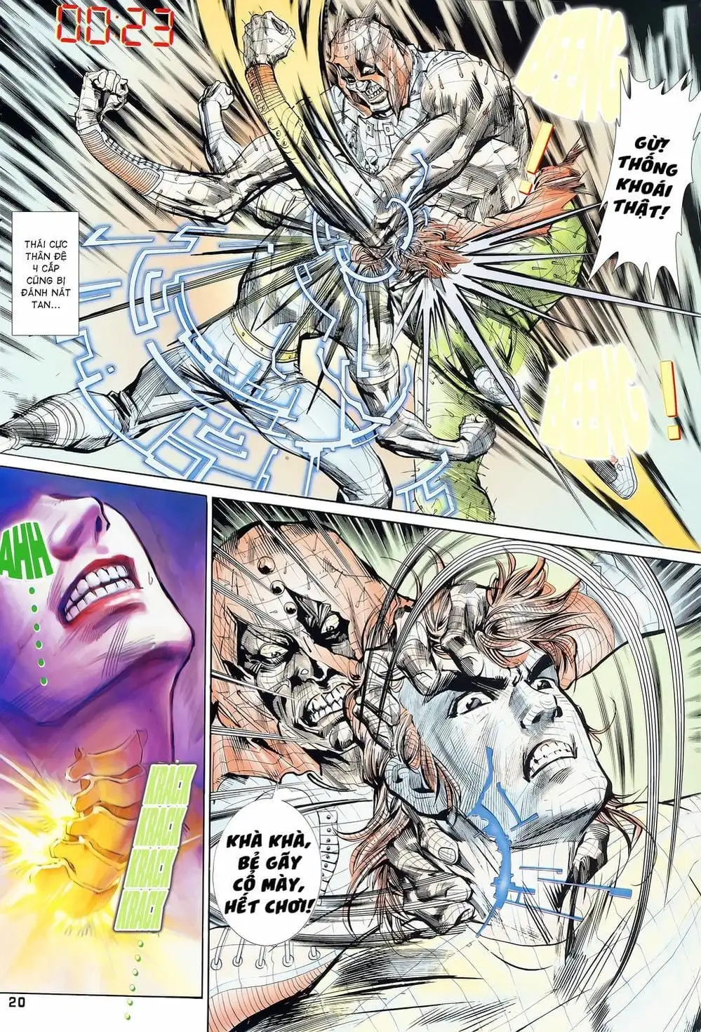 Truyện Tranh Long Hổ 5 Thế trang 8