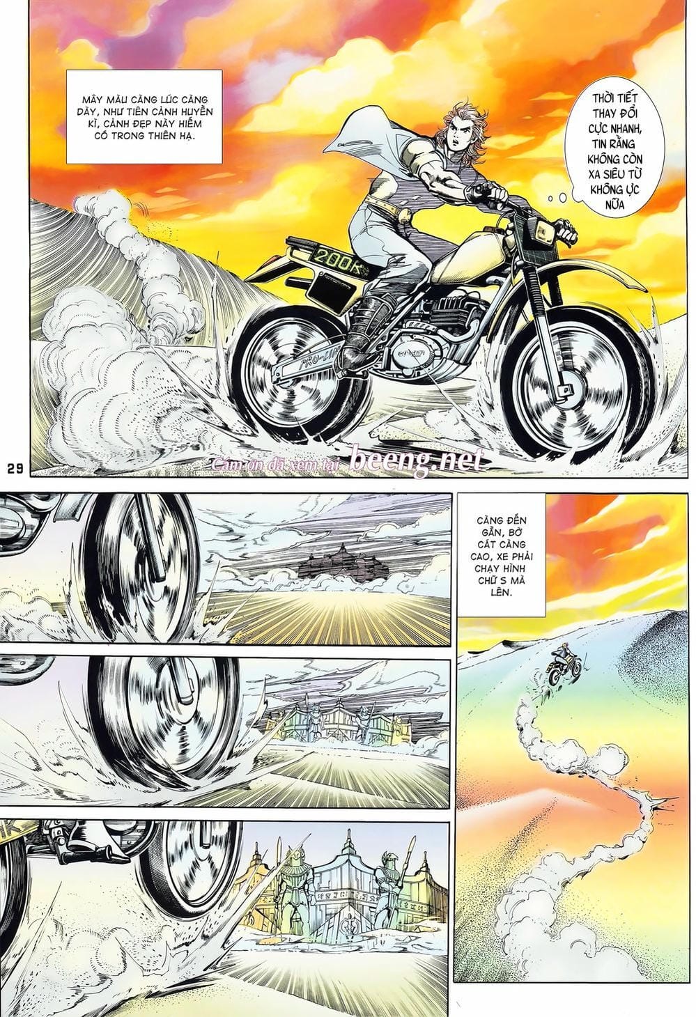 Truyện Tranh Long Hổ 5 Thế trang 8