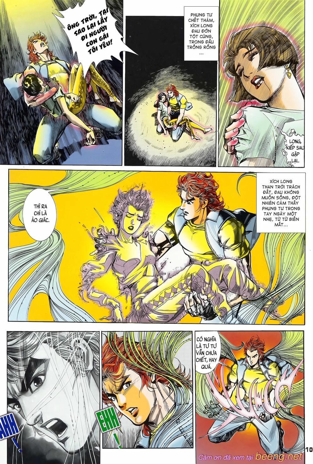 Truyện Tranh Long Hổ 5 Thế trang 8