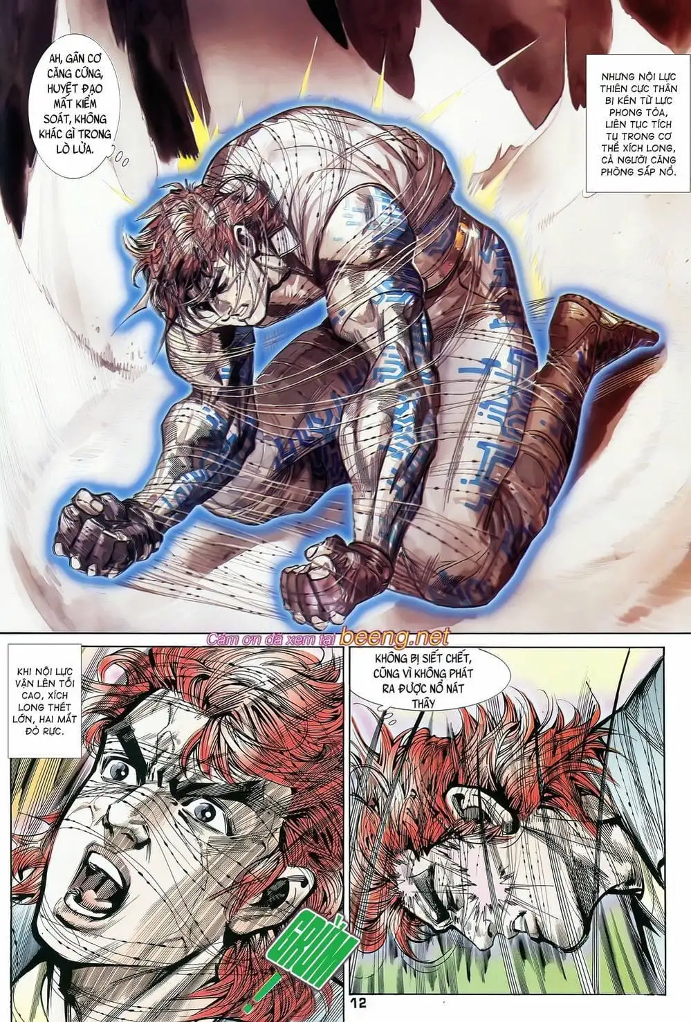 Truyện Tranh Long Hổ 5 Thế trang 8