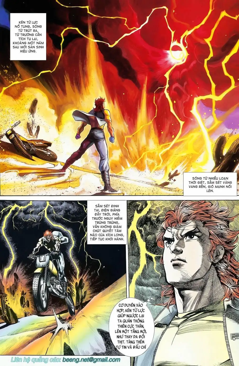 Truyện Tranh Long Hổ 5 Thế trang 8
