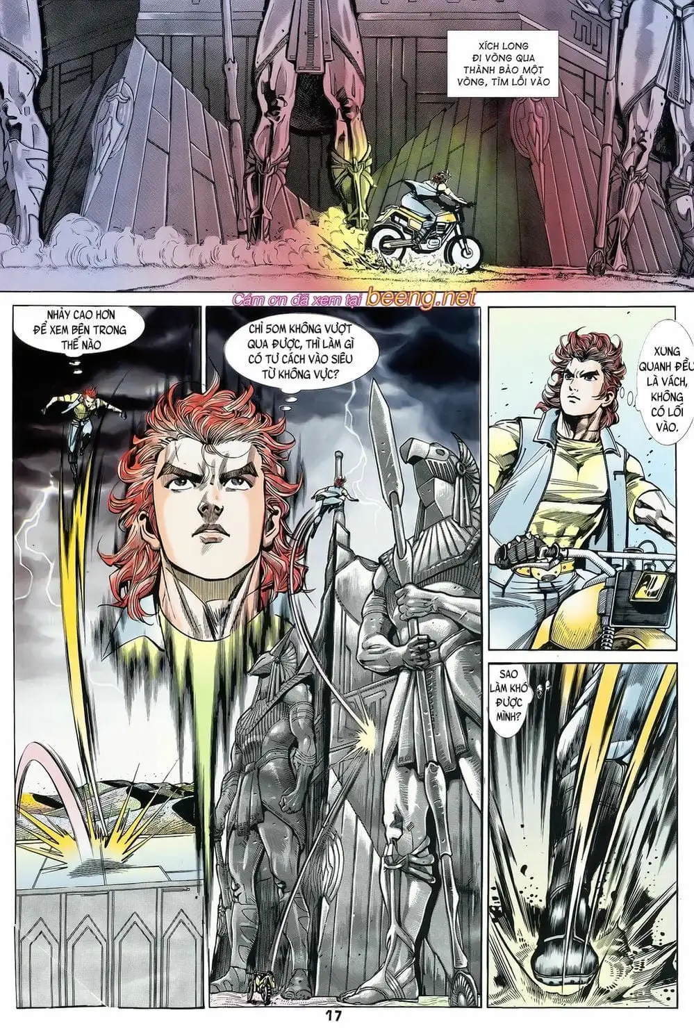 Truyện Tranh Long Hổ 5 Thế trang 8
