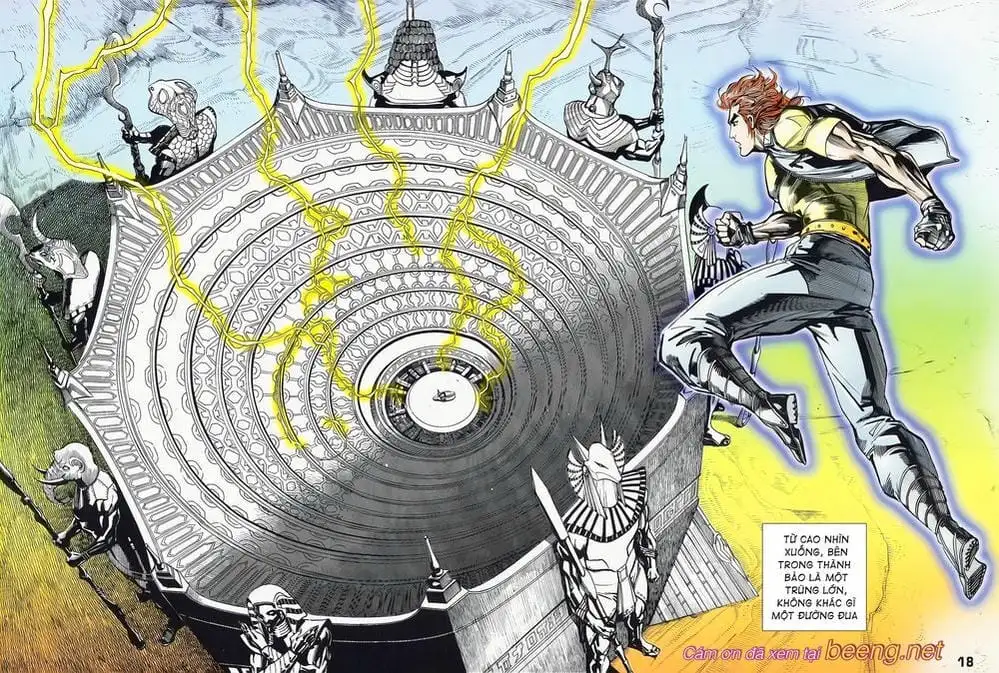 Truyện Tranh Long Hổ 5 Thế trang 8