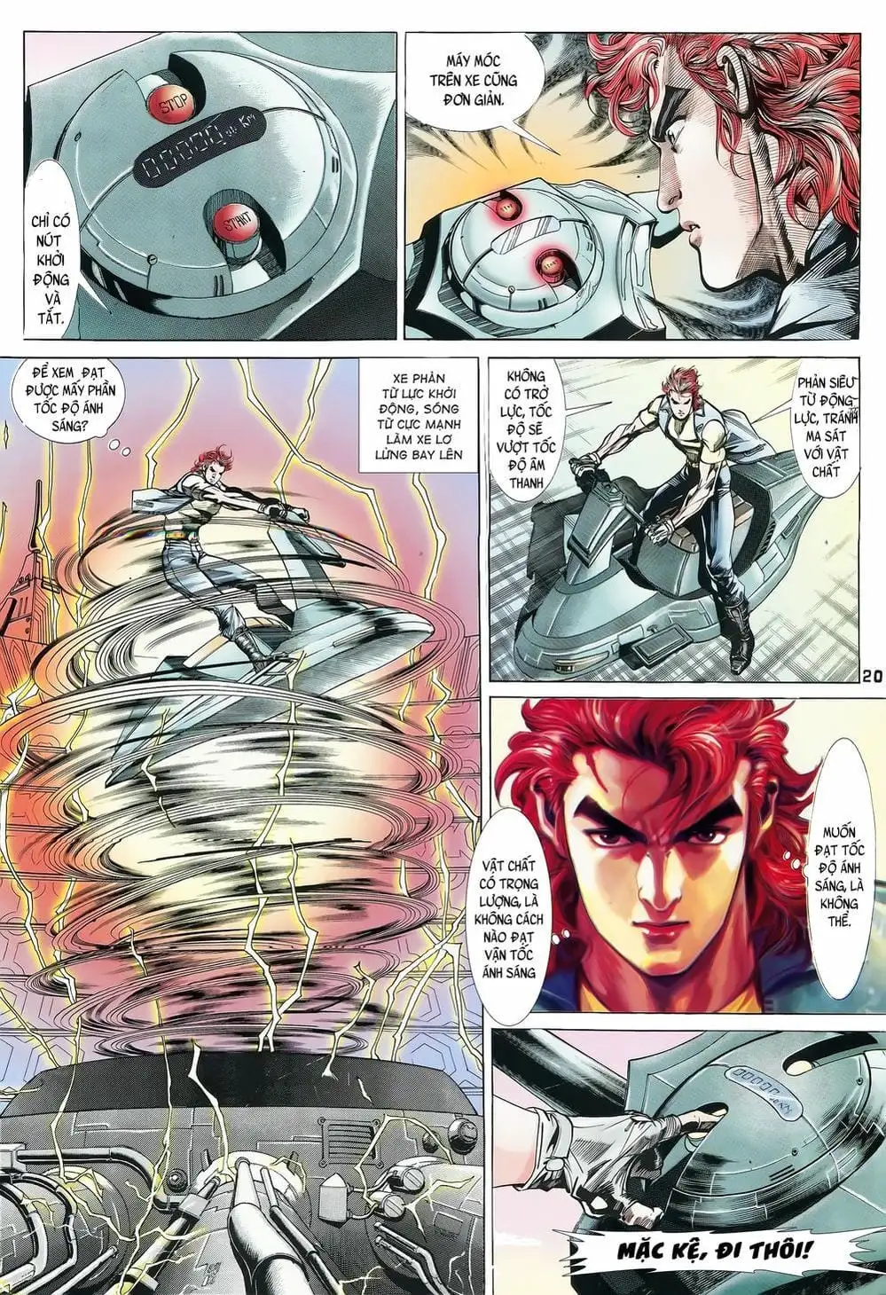 Truyện Tranh Long Hổ 5 Thế trang 8