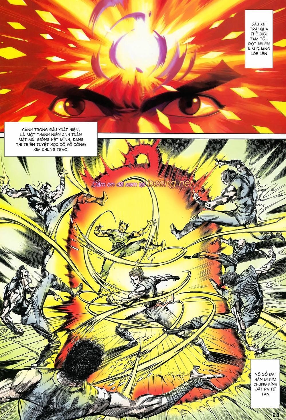 Truyện Tranh Long Hổ 5 Thế trang 8