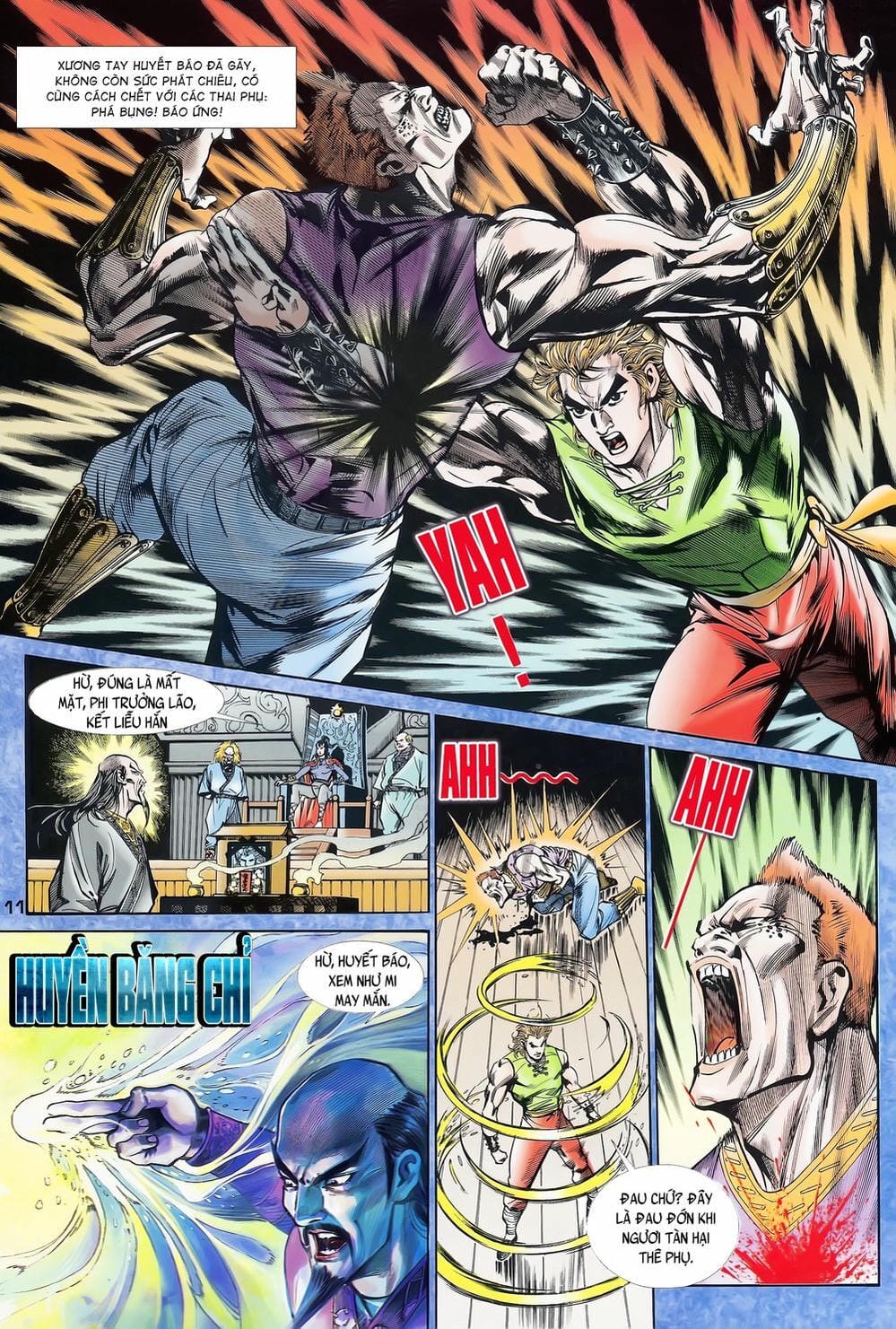 Truyện Tranh Long Hổ 5 Thế trang 8