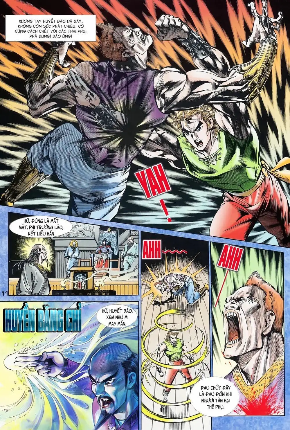 Truyện Tranh Long Hổ 5 Thế trang 8