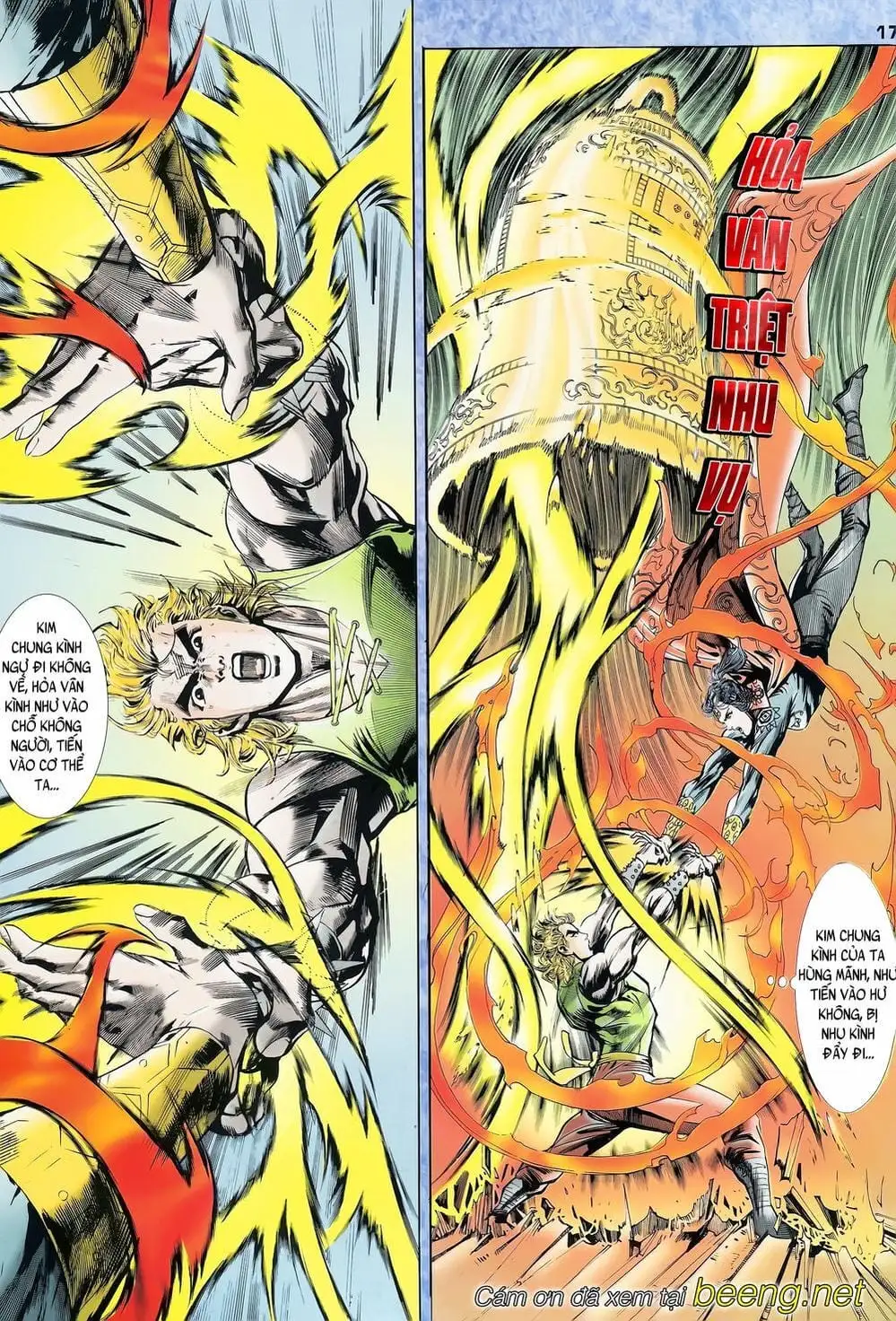 Truyện Tranh Long Hổ 5 Thế trang 8