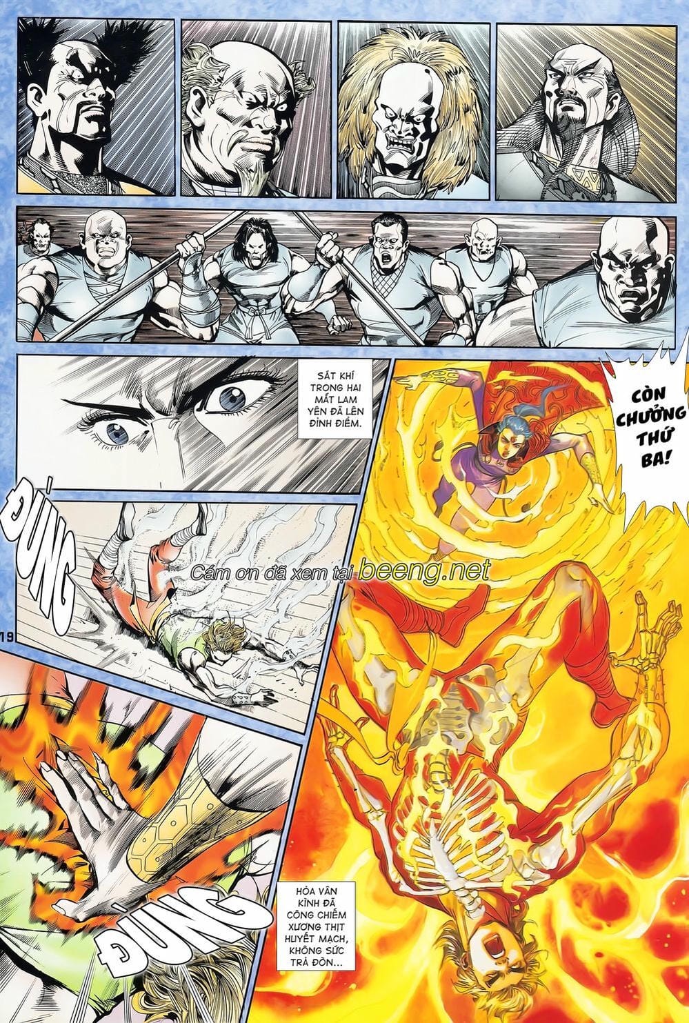 Truyện Tranh Long Hổ 5 Thế trang 8