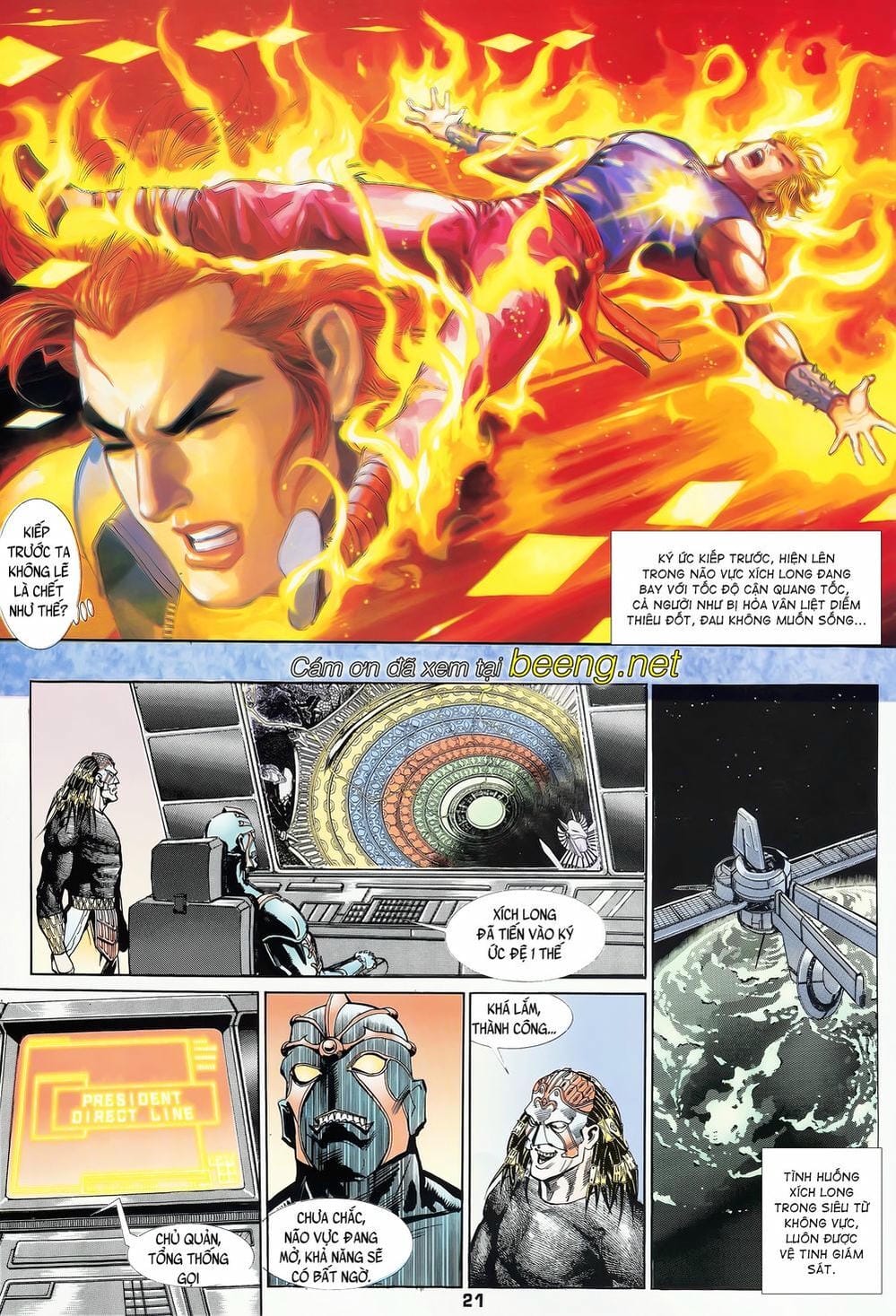 Truyện Tranh Long Hổ 5 Thế trang 8