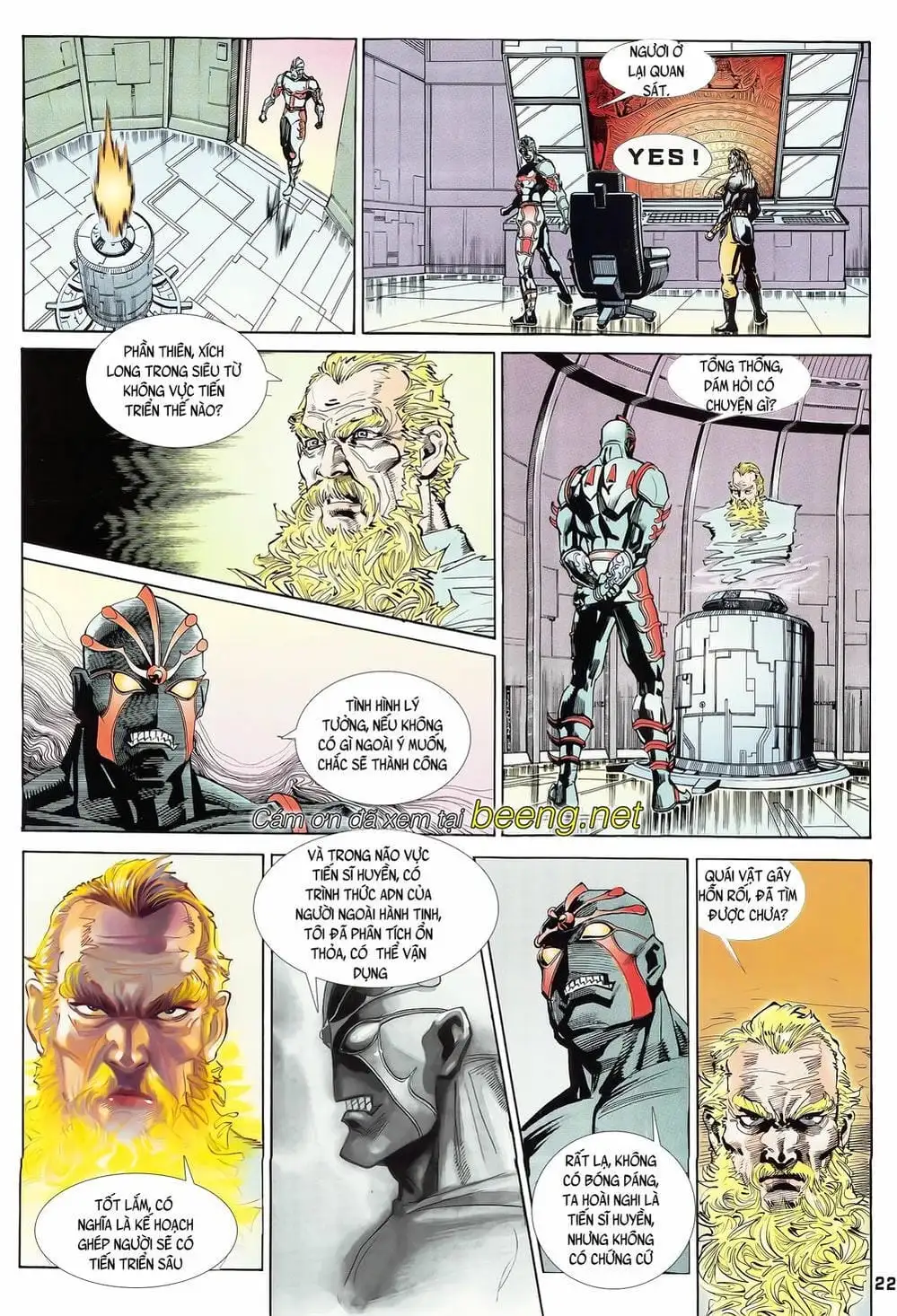 Truyện Tranh Long Hổ 5 Thế trang 8