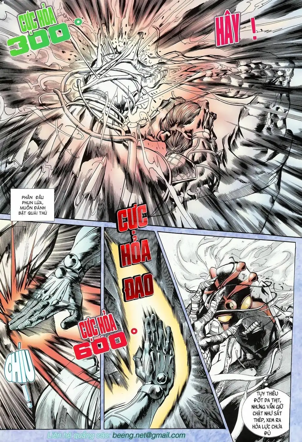 Truyện Tranh Long Hổ 5 Thế trang 8