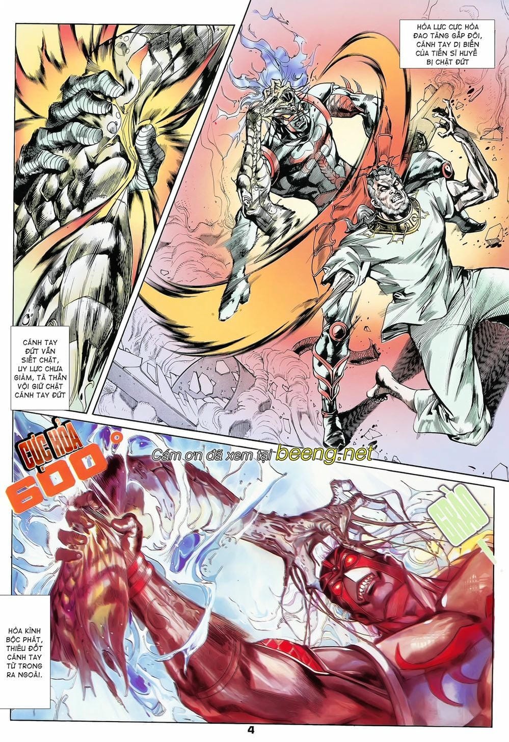 Truyện Tranh Long Hổ 5 Thế trang 8