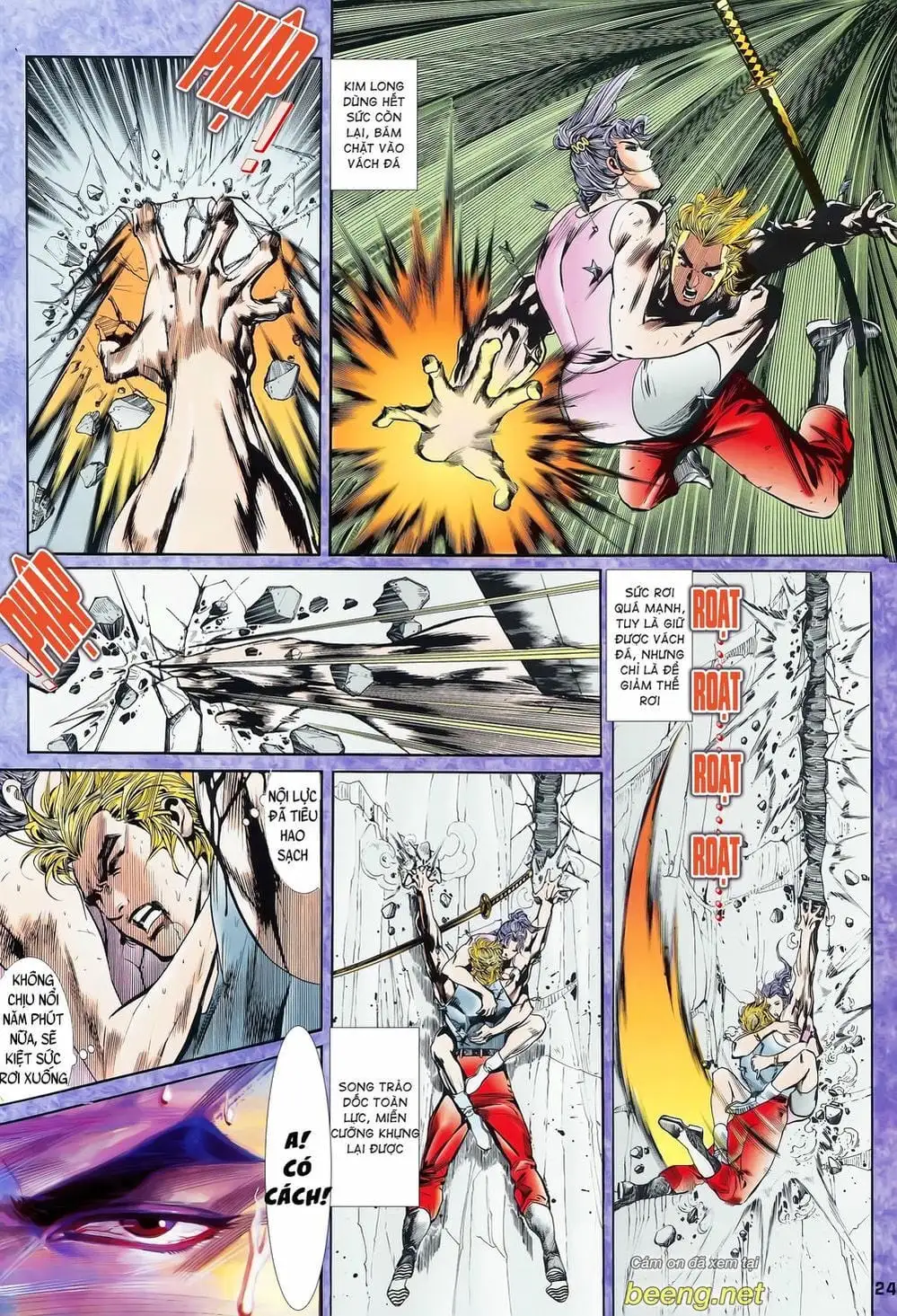 Truyện Tranh Long Hổ 5 Thế trang 8