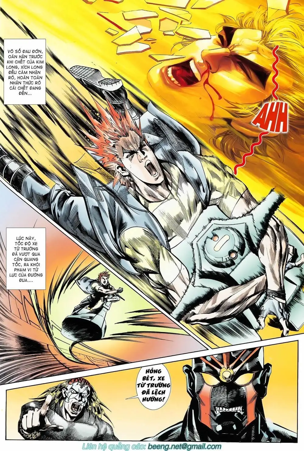 Truyện Tranh Long Hổ 5 Thế trang 8