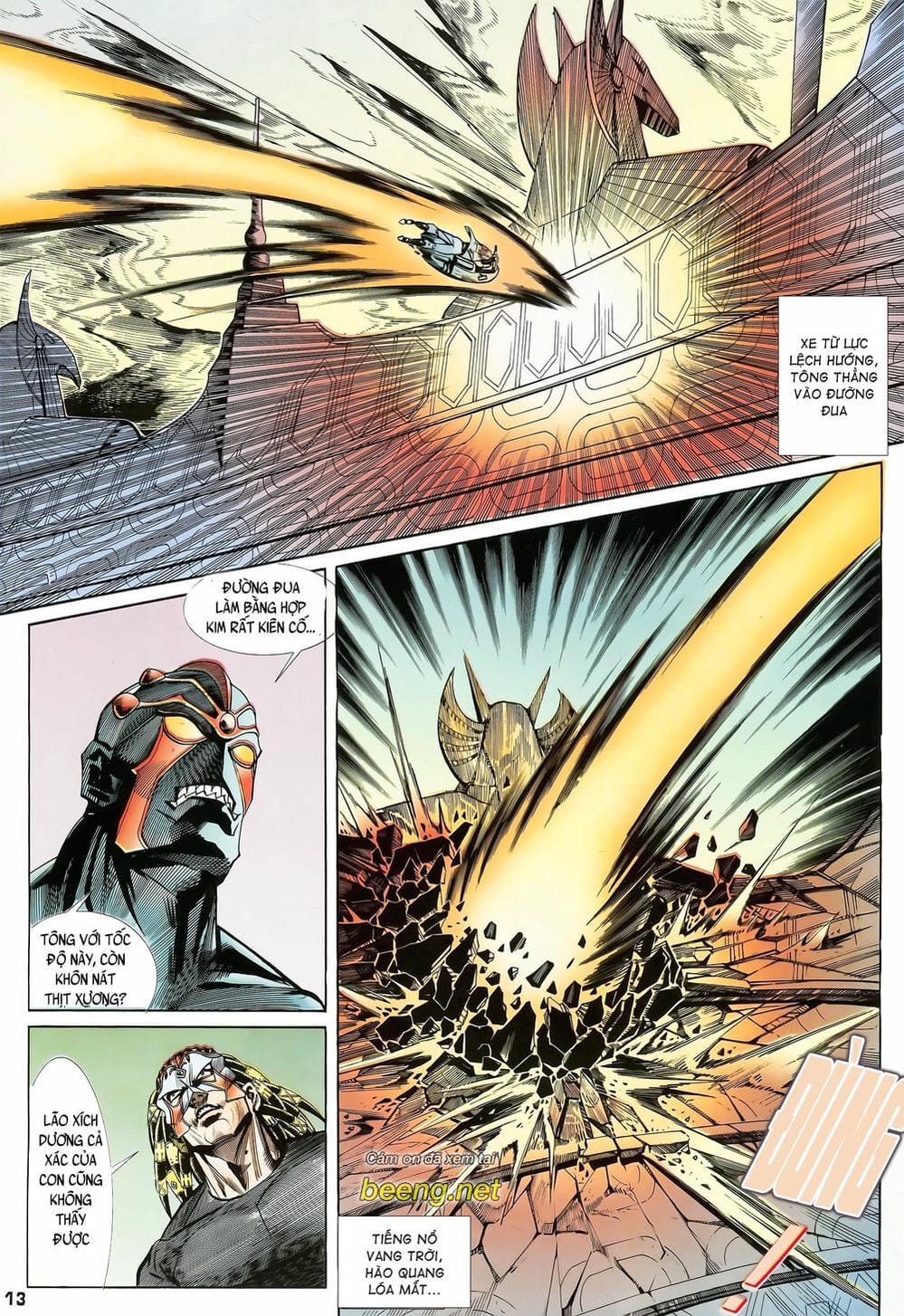 Truyện Tranh Long Hổ 5 Thế trang 8