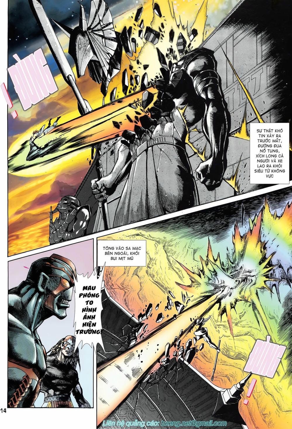 Truyện Tranh Long Hổ 5 Thế trang 8