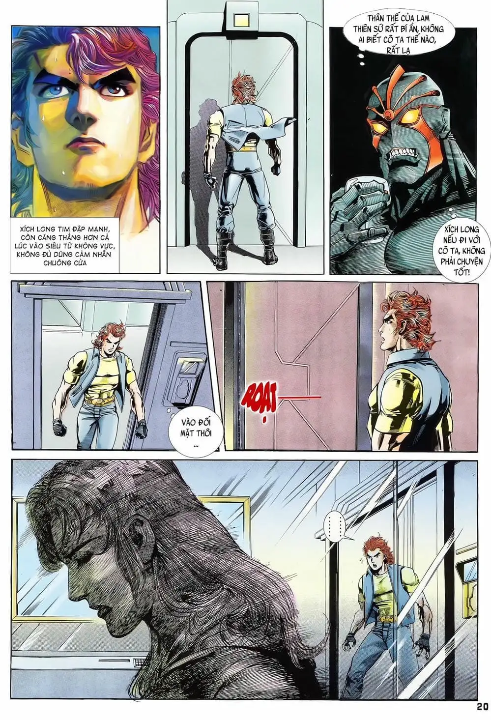 Truyện Tranh Long Hổ 5 Thế trang 8