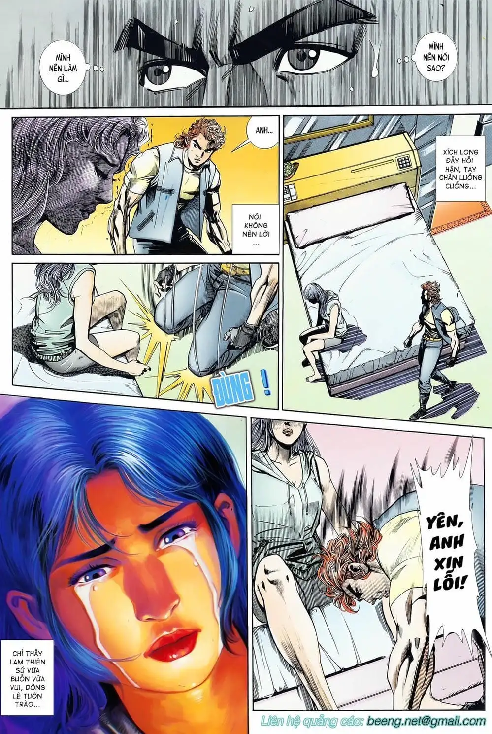 Truyện Tranh Long Hổ 5 Thế trang 8