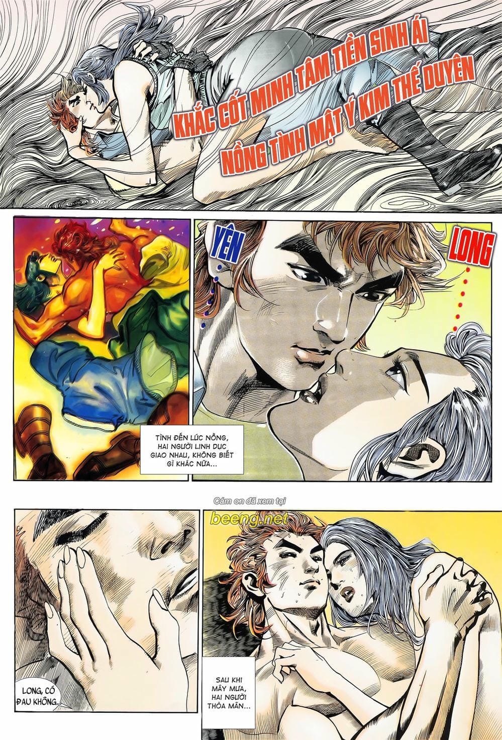 Truyện Tranh Long Hổ 5 Thế trang 8
