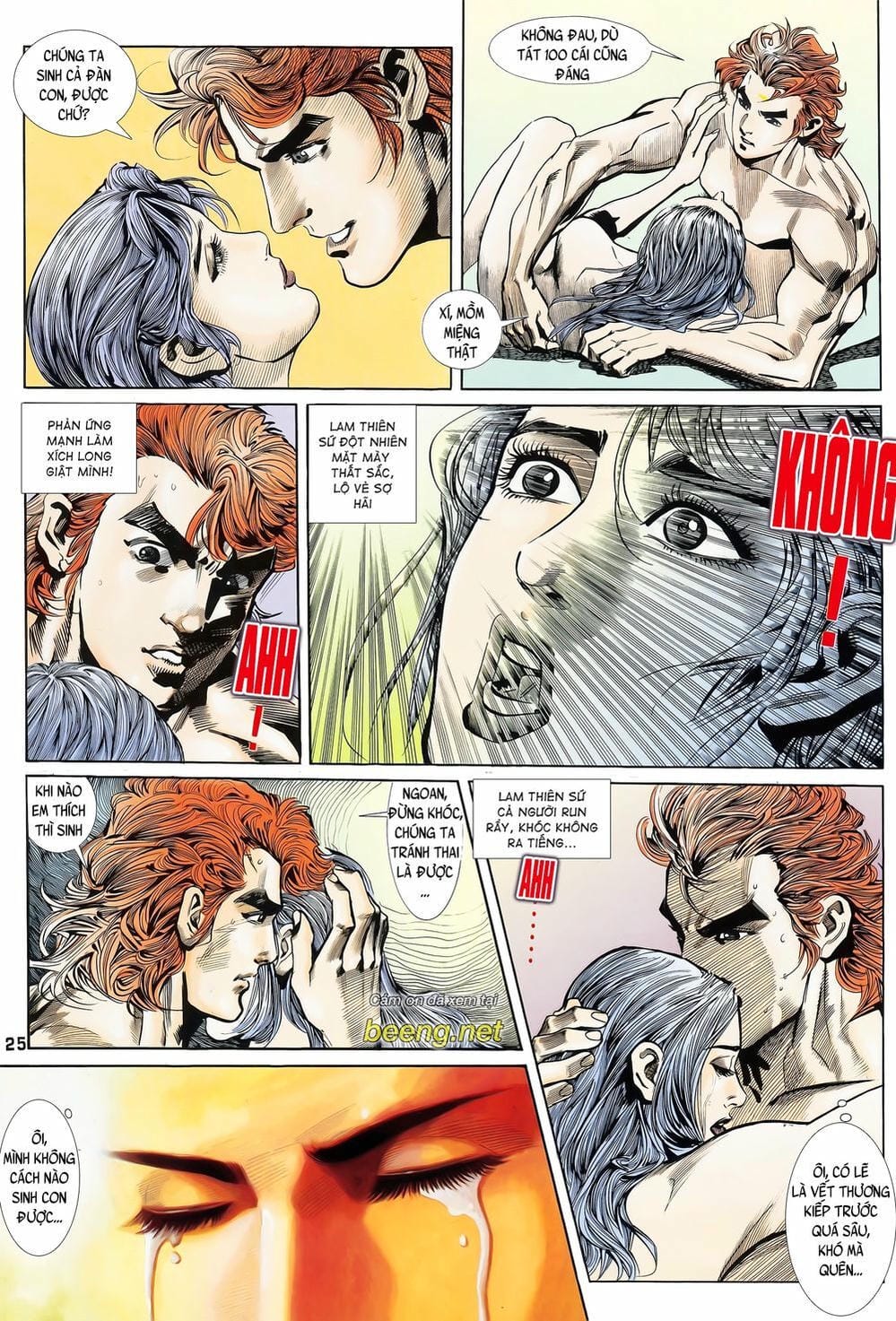 Truyện Tranh Long Hổ 5 Thế trang 8