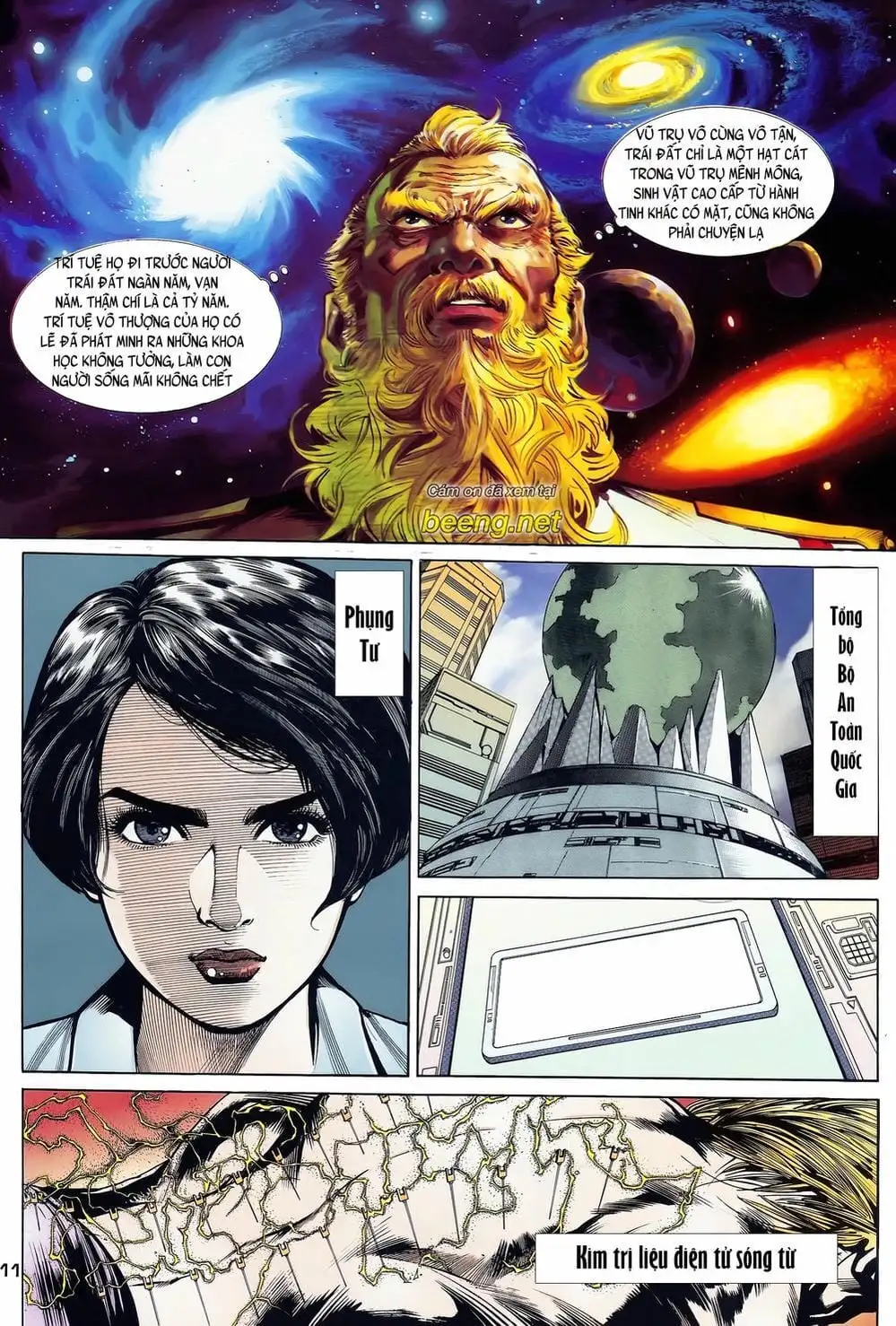 Truyện Tranh Long Hổ 5 Thế trang 8