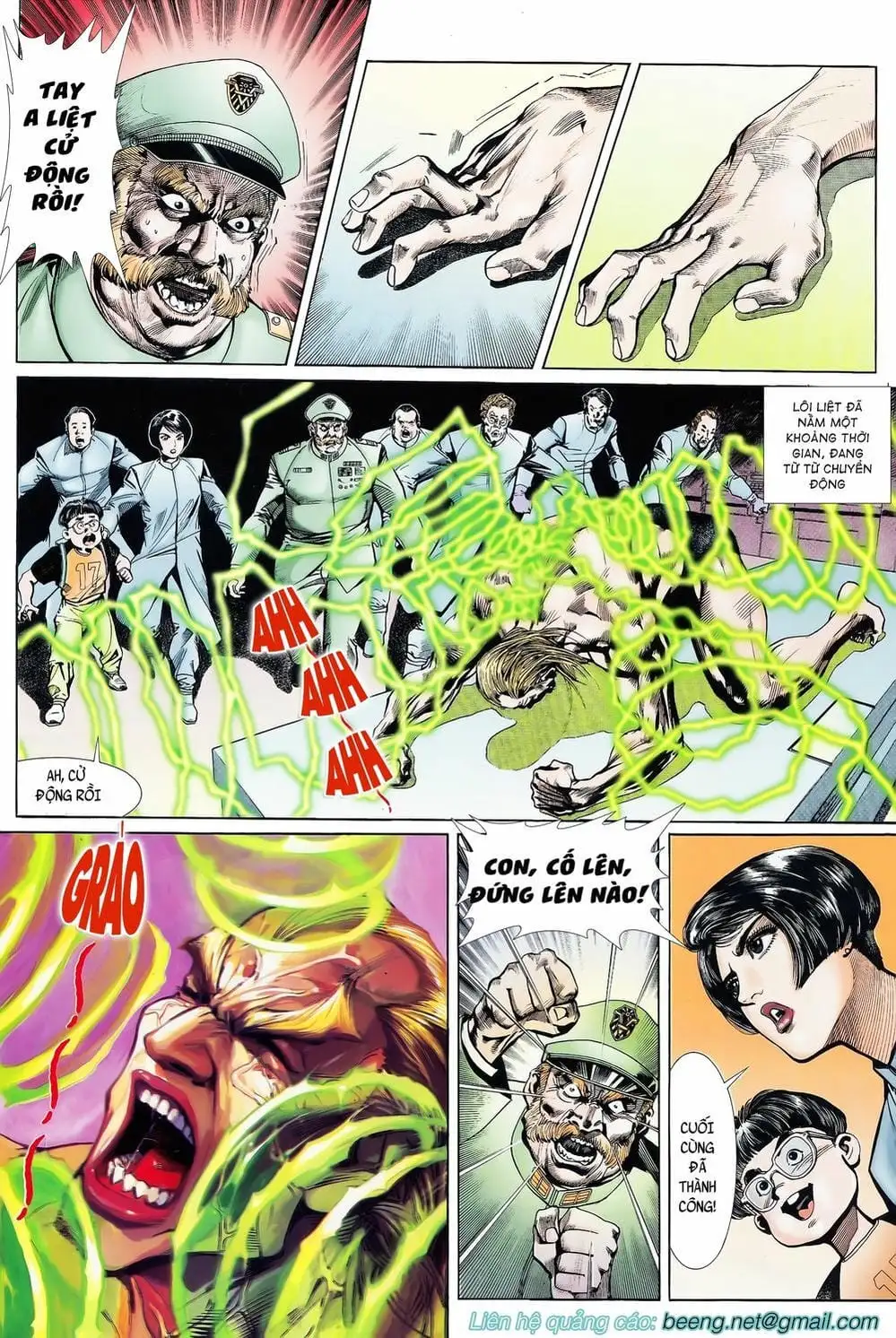 Truyện Tranh Long Hổ 5 Thế trang 8