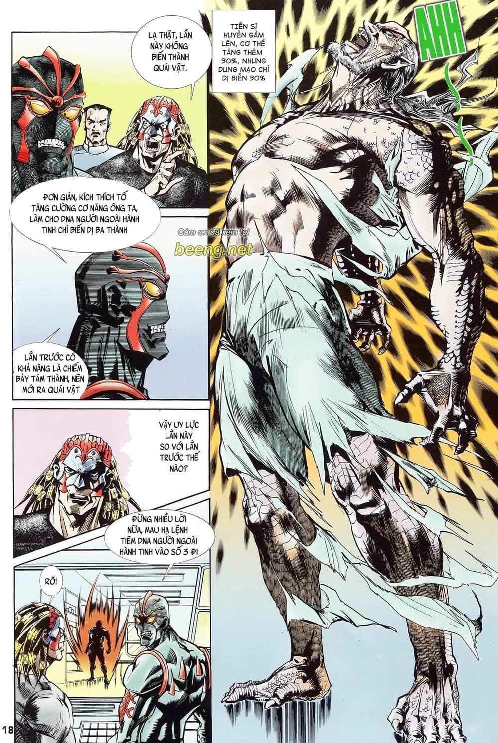 Truyện Tranh Long Hổ 5 Thế trang 8