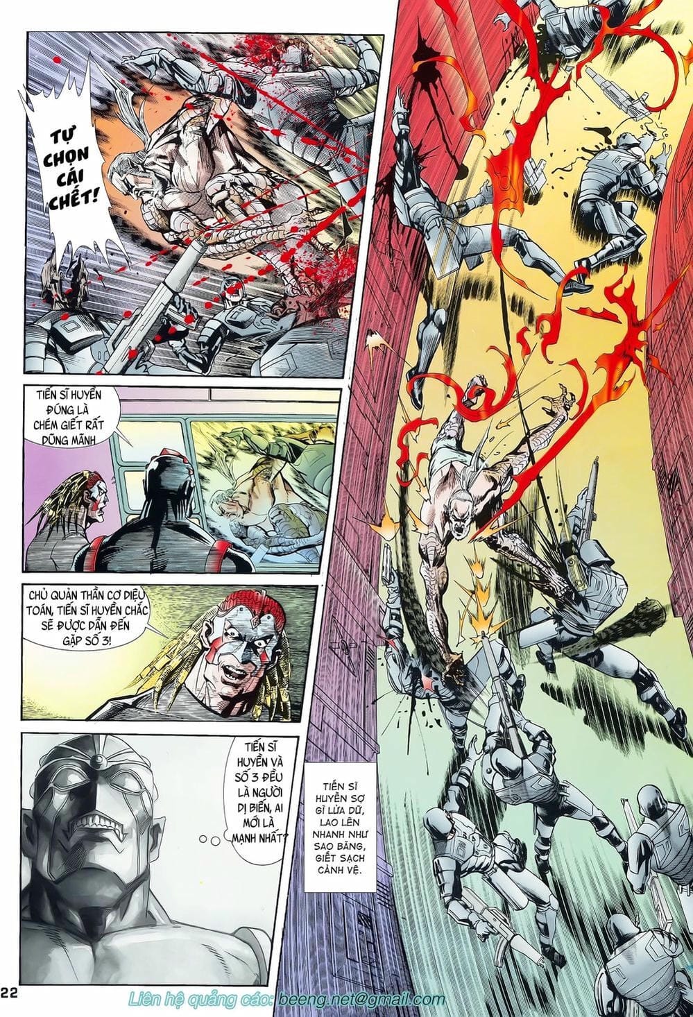 Truyện Tranh Long Hổ 5 Thế trang 8