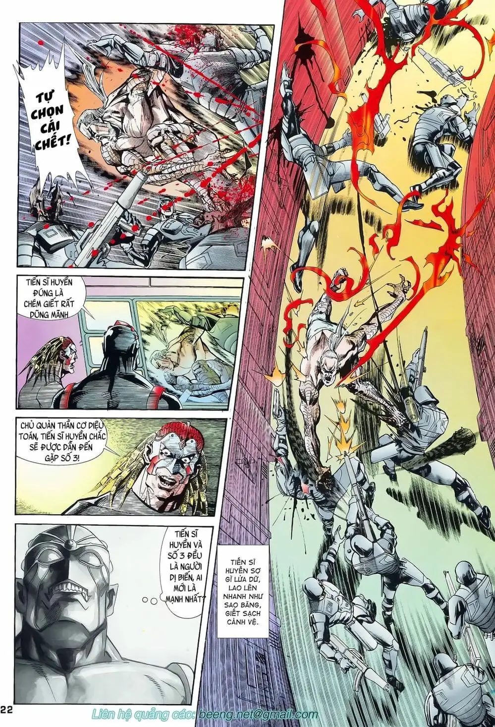 Truyện Tranh Long Hổ 5 Thế trang 8