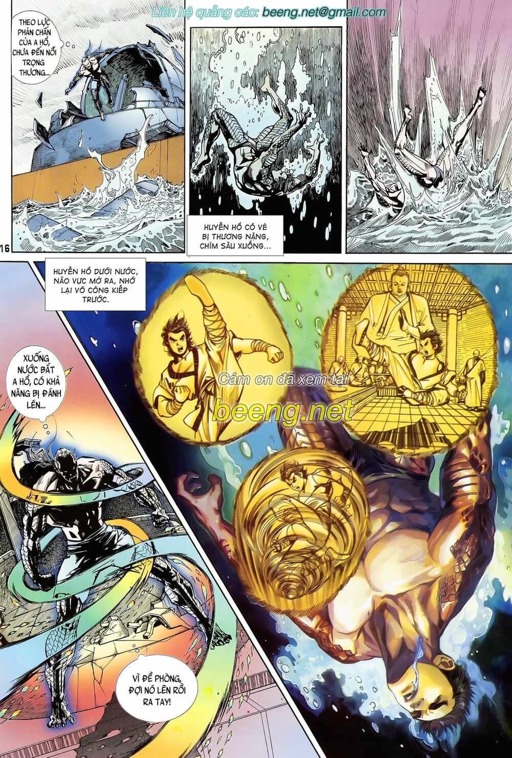 Truyện Tranh Long Hổ 5 Thế trang 8