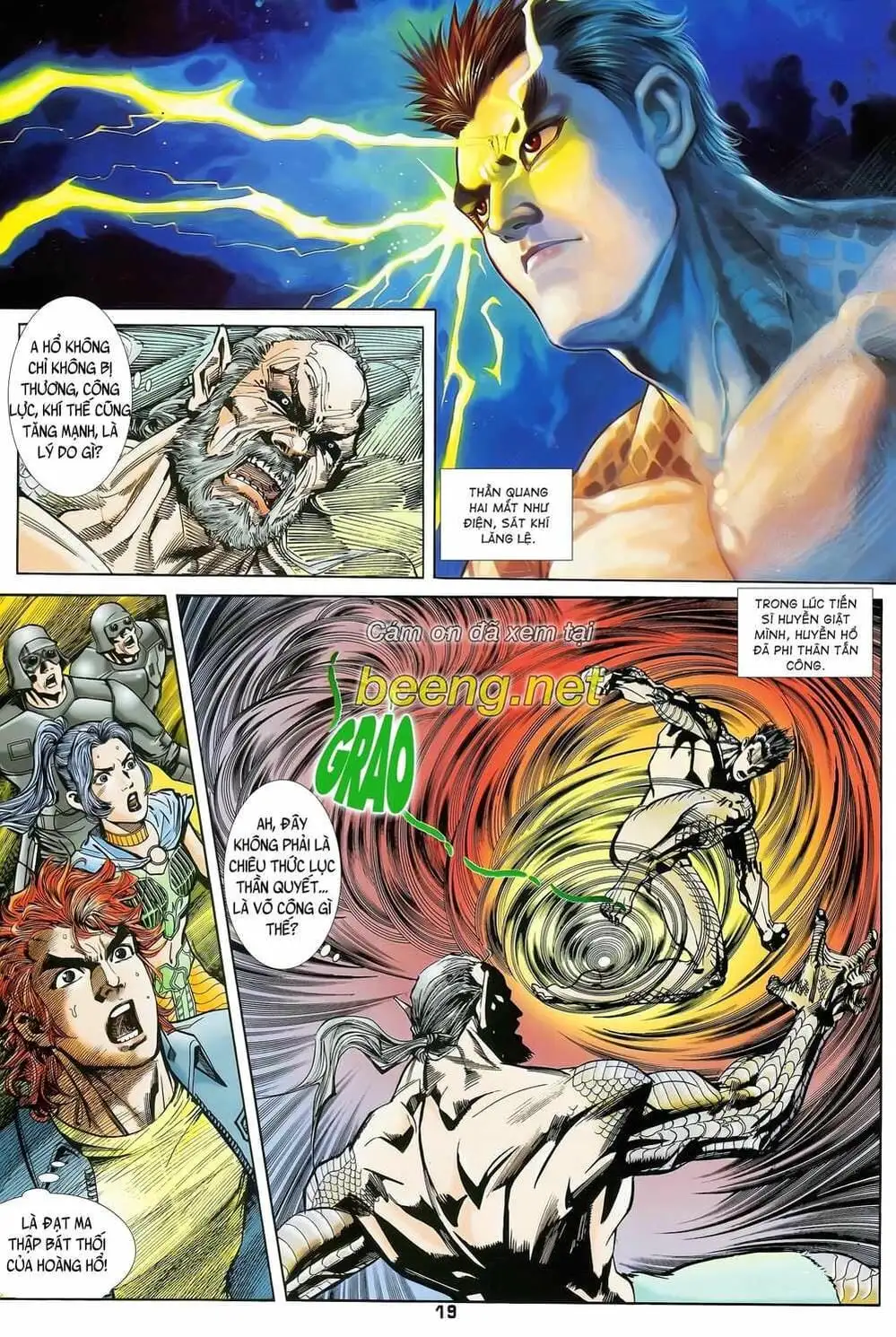 Truyện Tranh Long Hổ 5 Thế trang 8