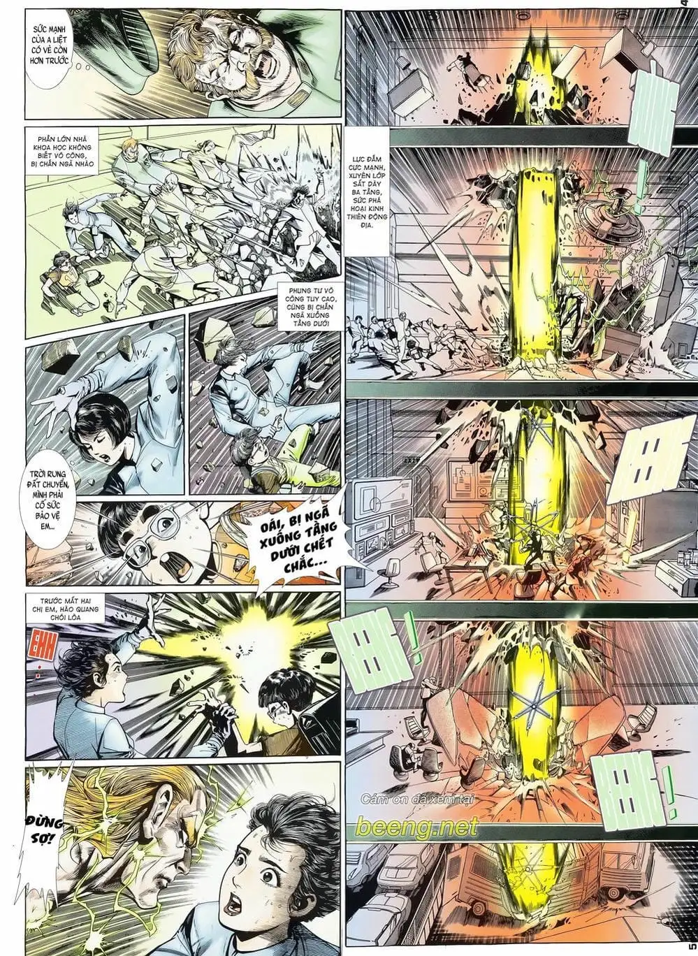 Truyện Tranh Long Hổ 5 Thế trang 8