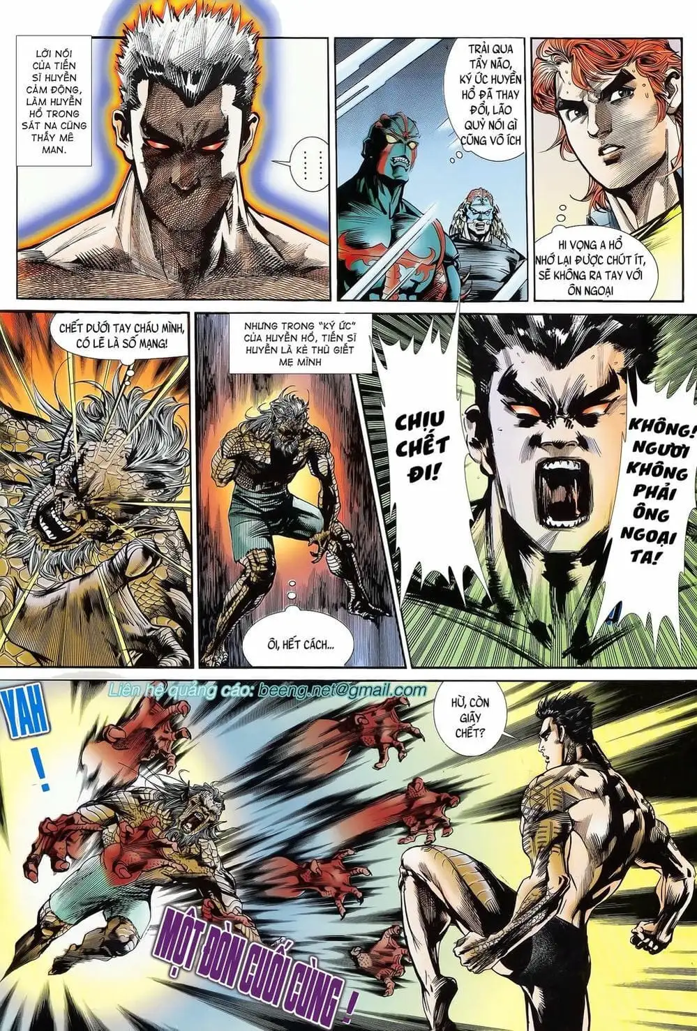 Truyện Tranh Long Hổ 5 Thế trang 8