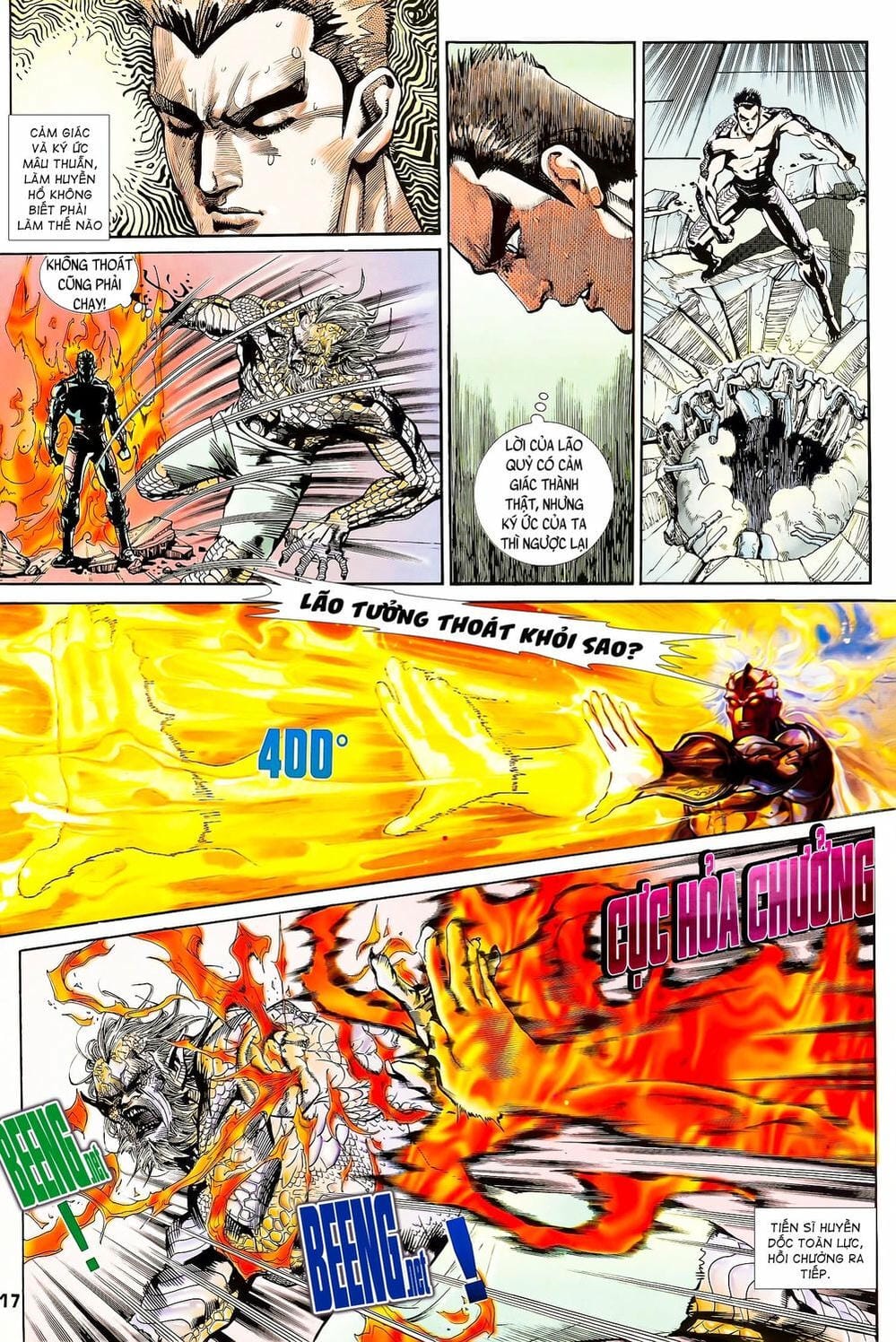 Truyện Tranh Long Hổ 5 Thế trang 8