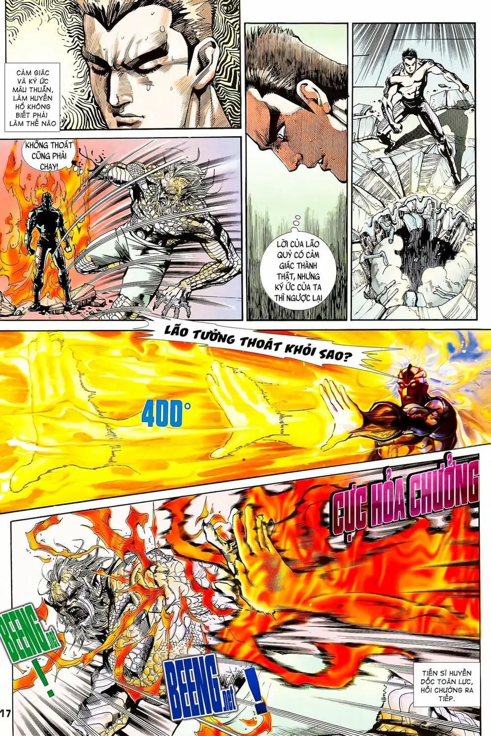Truyện Tranh Long Hổ 5 Thế trang 8