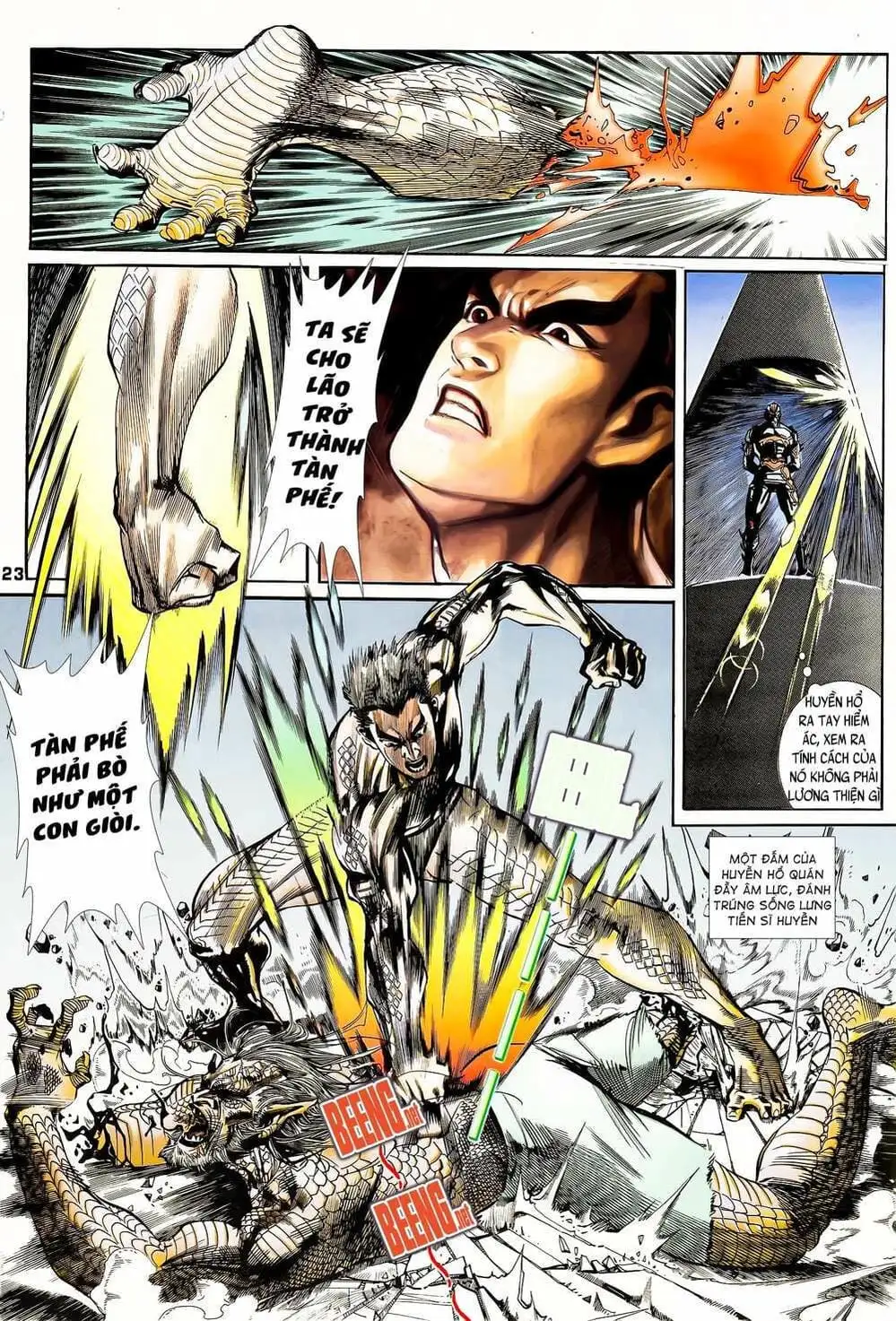 Truyện Tranh Long Hổ 5 Thế trang 8