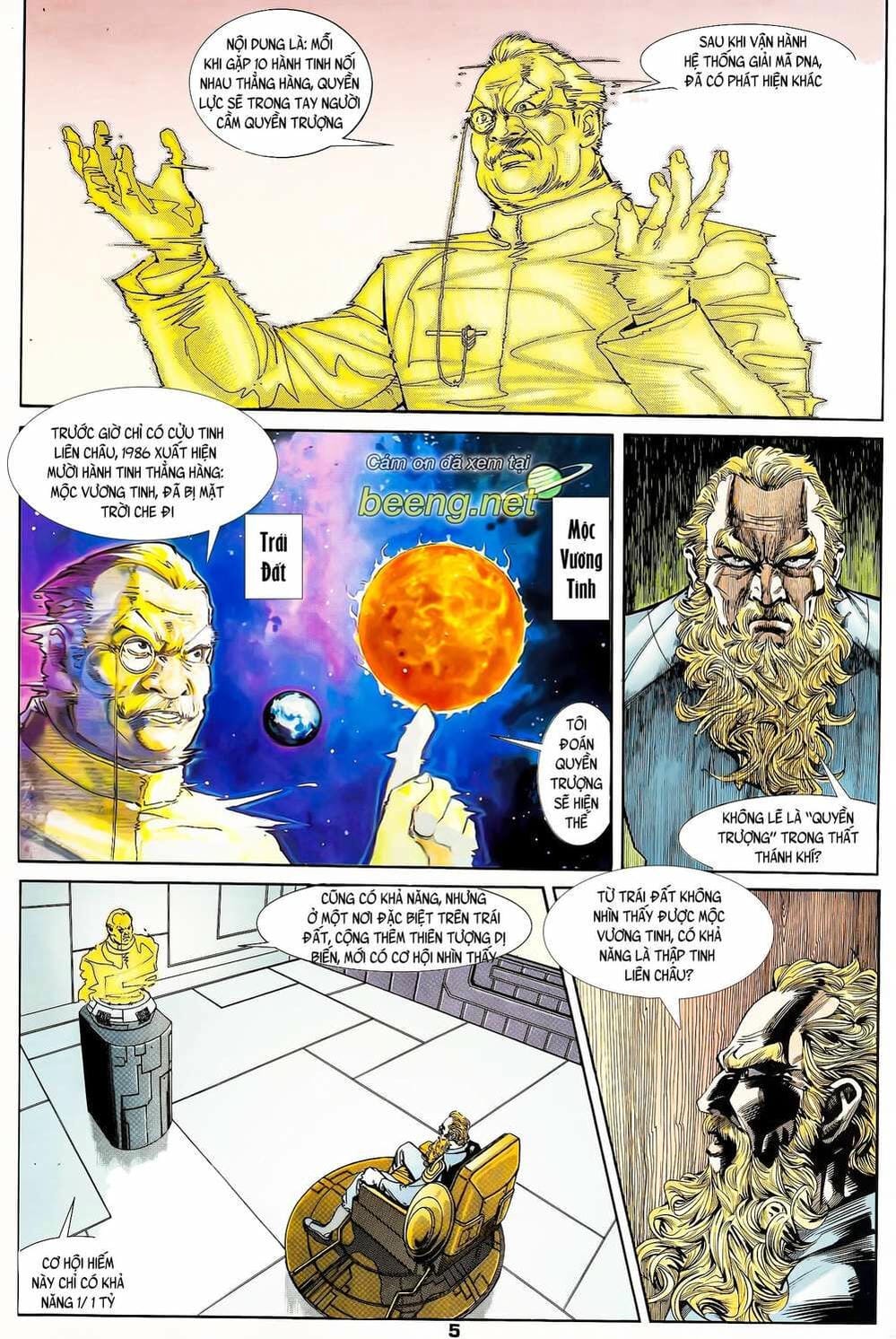 Truyện Tranh Long Hổ 5 Thế trang 8