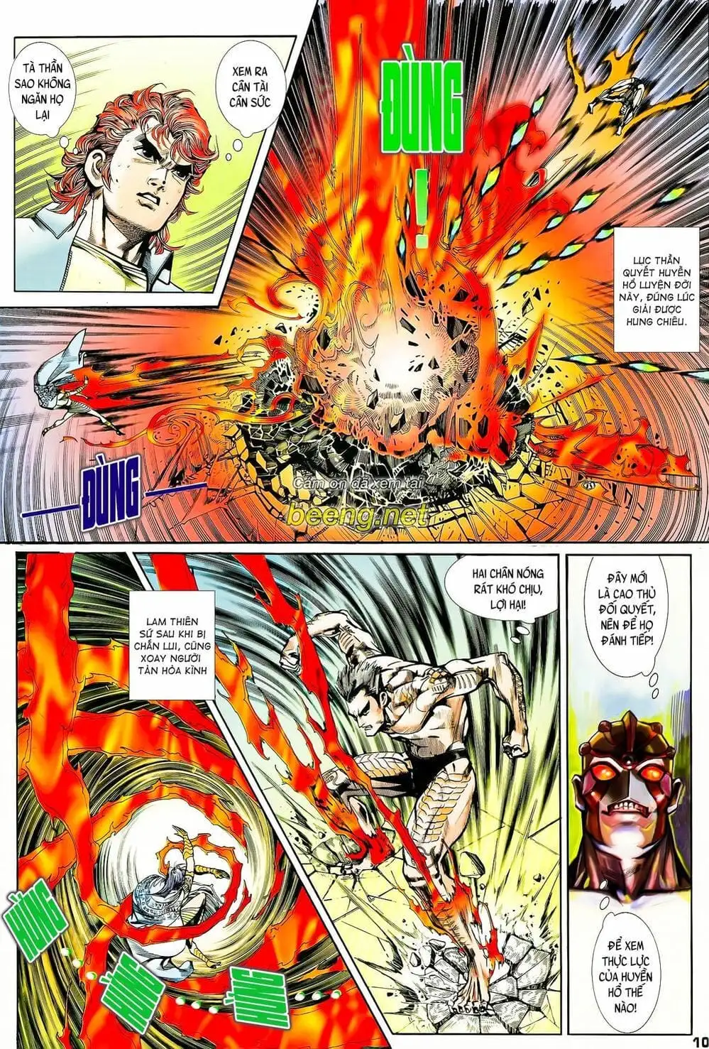 Truyện Tranh Long Hổ 5 Thế trang 8