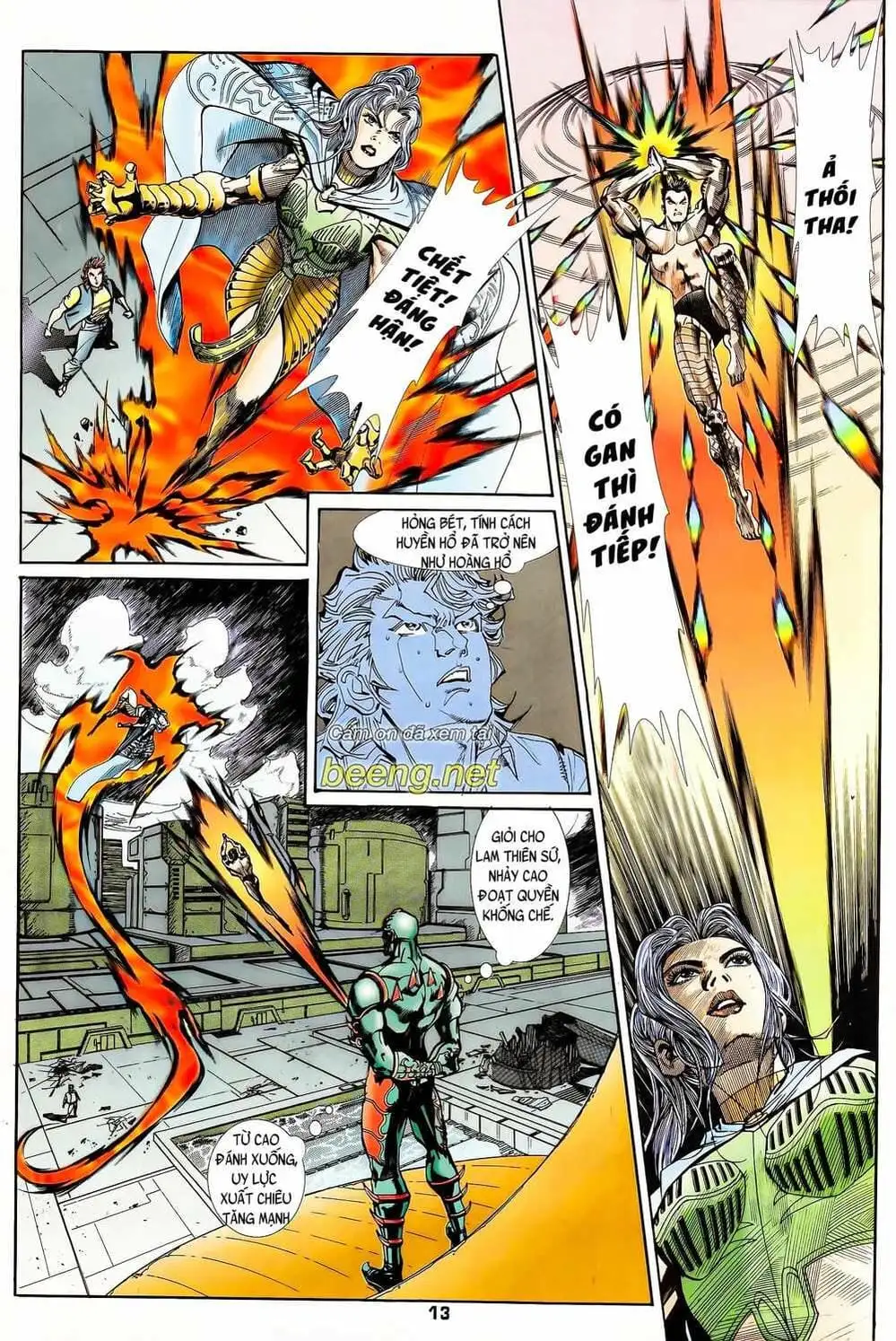 Truyện Tranh Long Hổ 5 Thế trang 8