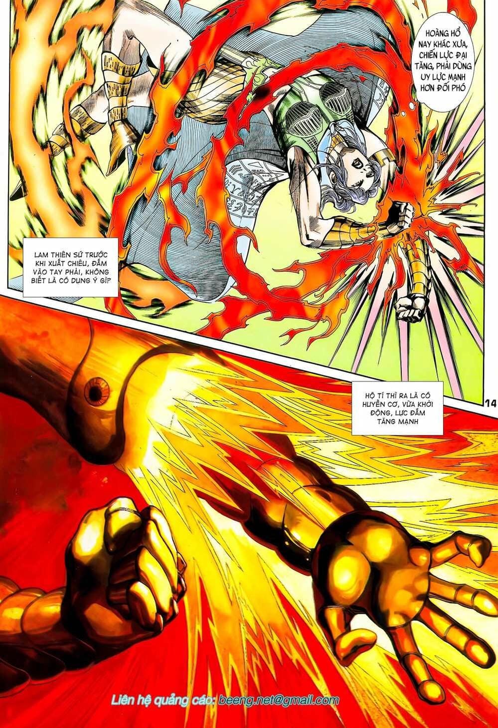 Truyện Tranh Long Hổ 5 Thế trang 8
