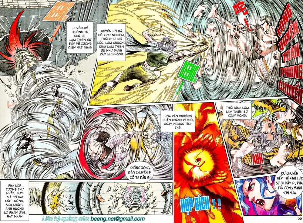 Truyện Tranh Long Hổ 5 Thế trang 8