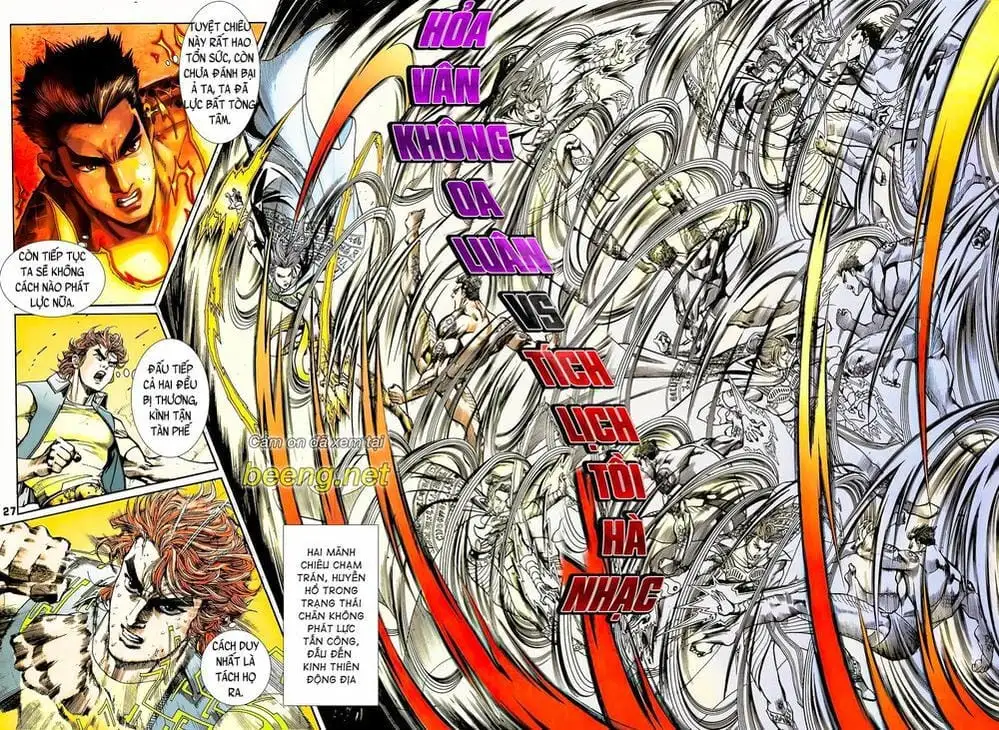 Truyện Tranh Long Hổ 5 Thế trang 8