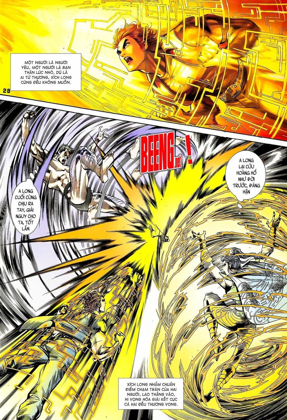 Truyện Tranh Long Hổ 5 Thế trang 8