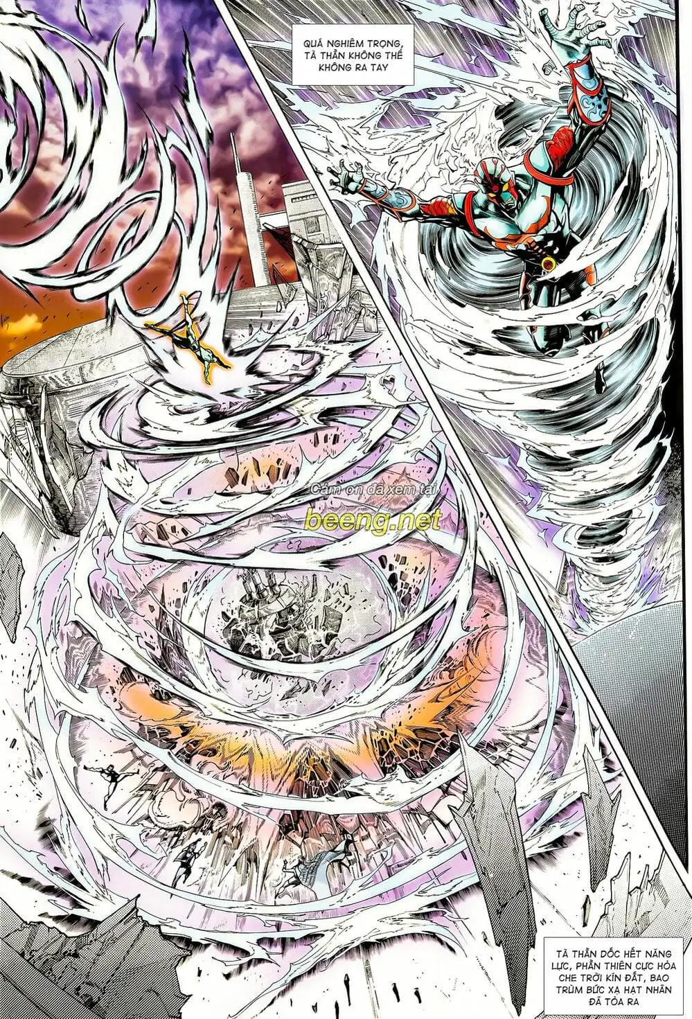 Truyện Tranh Long Hổ 5 Thế trang 8