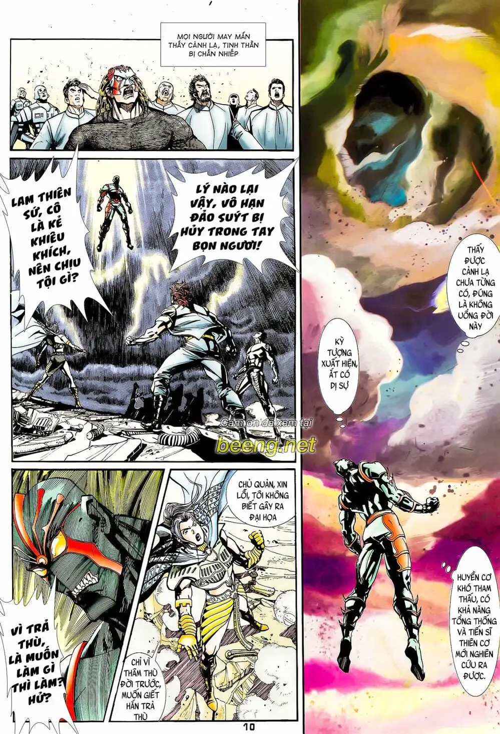 Truyện Tranh Long Hổ 5 Thế trang 8