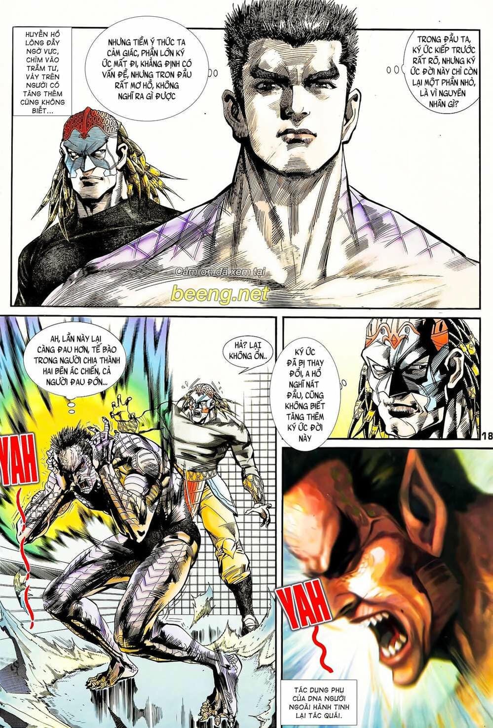 Truyện Tranh Long Hổ 5 Thế trang 8