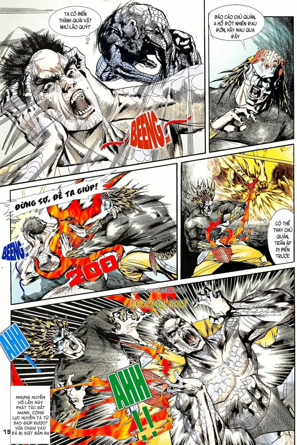 Truyện Tranh Long Hổ 5 Thế trang 8