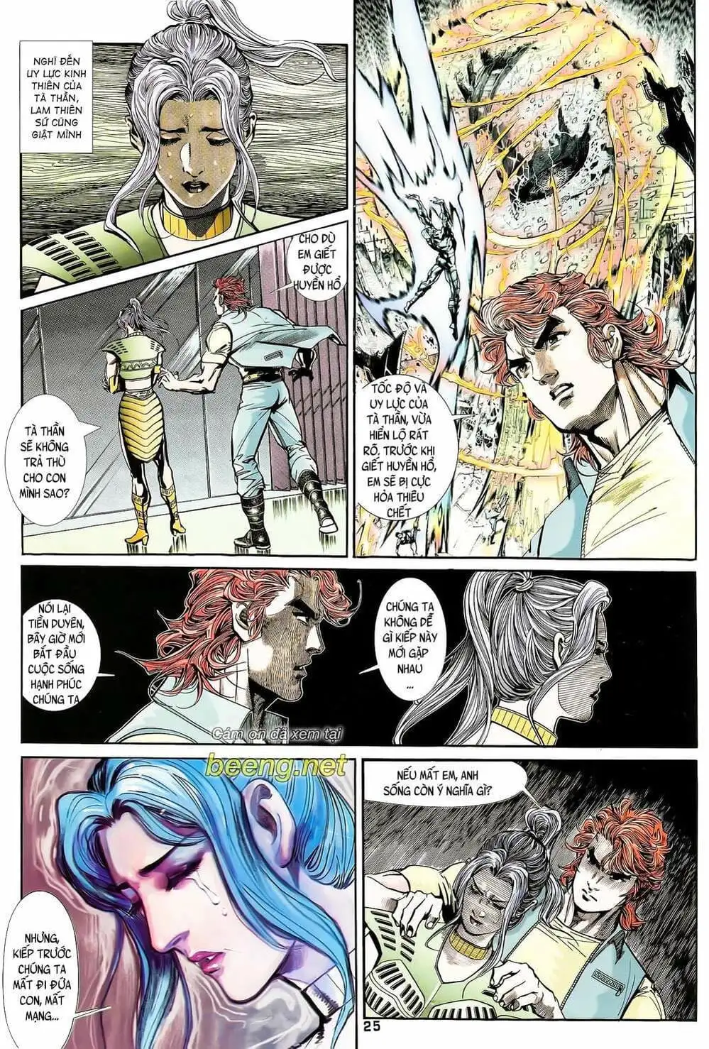 Truyện Tranh Long Hổ 5 Thế trang 8